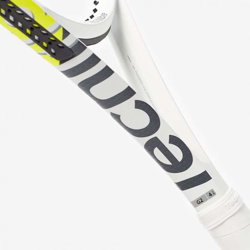 Tecnifibre ไม้เทนนิส TF-X1 275 Tennis Racket Grip 2 | White/Yellow/Black ( 14TFX27522 ) - Image 21