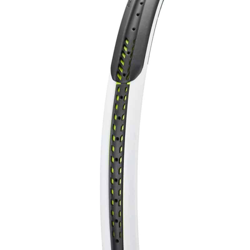 Tecnifibre ไม้เทนนิส TF-X1 275 Tennis Racket Grip 2 | White/Yellow/Black ( 14TFX27522 ) - Image 7