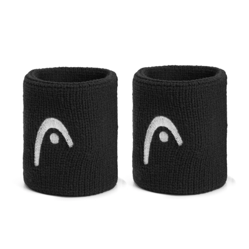 Head ปลอกรัดข้อมือเทนนิสแบบสั้น Wristband 2.5" | Black ( 285075 ) - Image 5