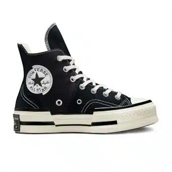 Converse รองเท้าผ้าใบ Chuck 70 Plus Hi | Black/Egret/Black ( A00916CF2BKXX )
