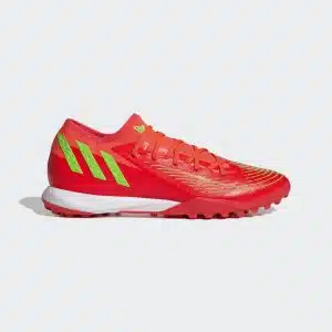 Adidas รองเท้าฟุตบอล / ร้อยปุ่ม Predator Edge.3 Low TF | Solar Red/Solar Green/Core Black ( GV8527 )