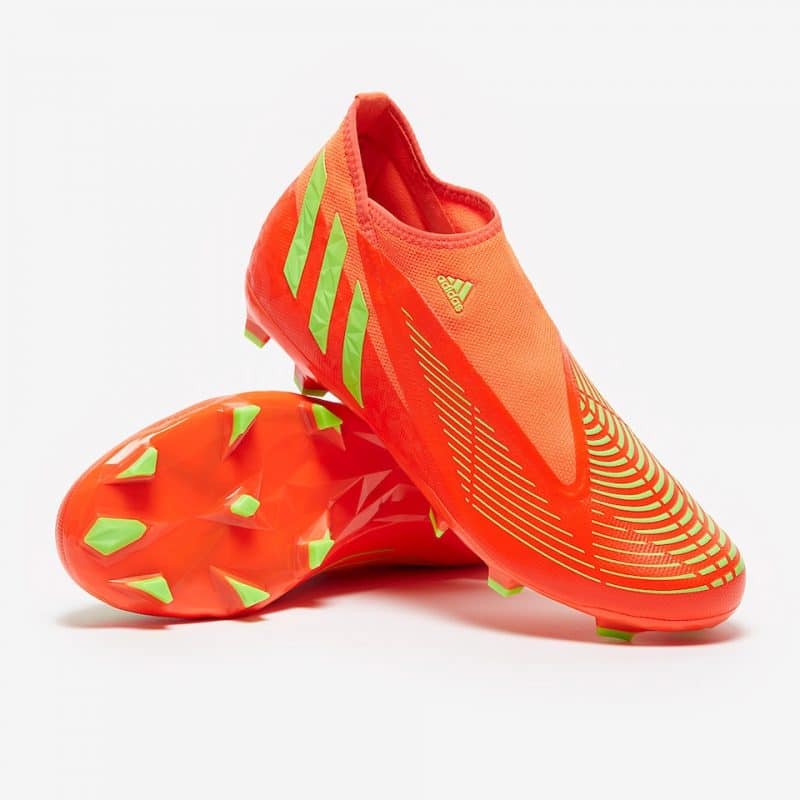 Adidas รองเท้าฟุตบอล / สตั๊ด Predator Edge.3 LL FG | Solar Red/Team Solar Green/Core Black ( GW1000 ) - Image 12