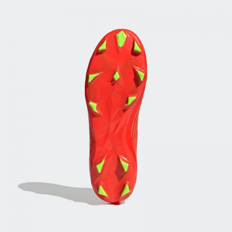 Adidas รองเท้าฟุตบอล / สตั๊ด Predator Edge.3 LL FG | Solar Red/Team Solar Green/Core Black ( GW1000 ) - Image 6