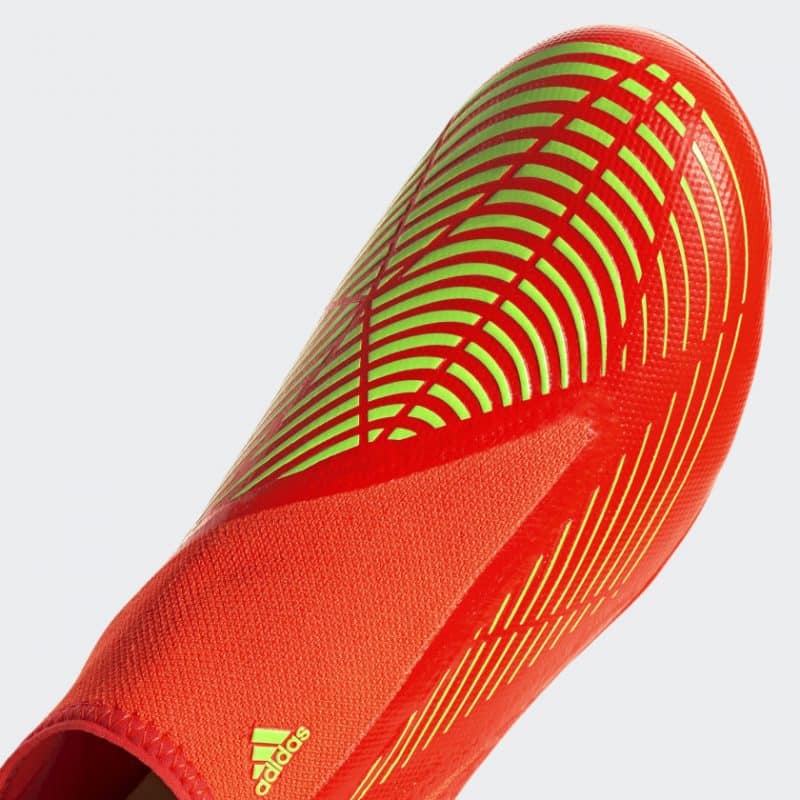Adidas รองเท้าฟุตบอล / สตั๊ด Predator Edge.3 LL FG | Solar Red/Team Solar Green/Core Black ( GW1000 ) - Image 7