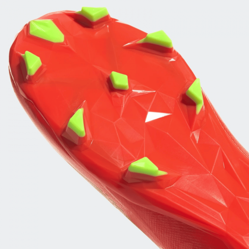 Adidas รองเท้าฟุตบอล / สตั๊ด Predator Edge.3 LL FG | Solar Red/Team Solar Green/Core Black ( GW1000 ) - Image 9