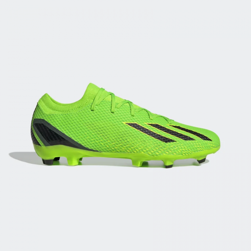 Adidas รองเท้าฟุตบอล / สตั๊ด X Speedportal.3 FG | Solar Green/Core Black/Solar Yellow ( GW8455 )