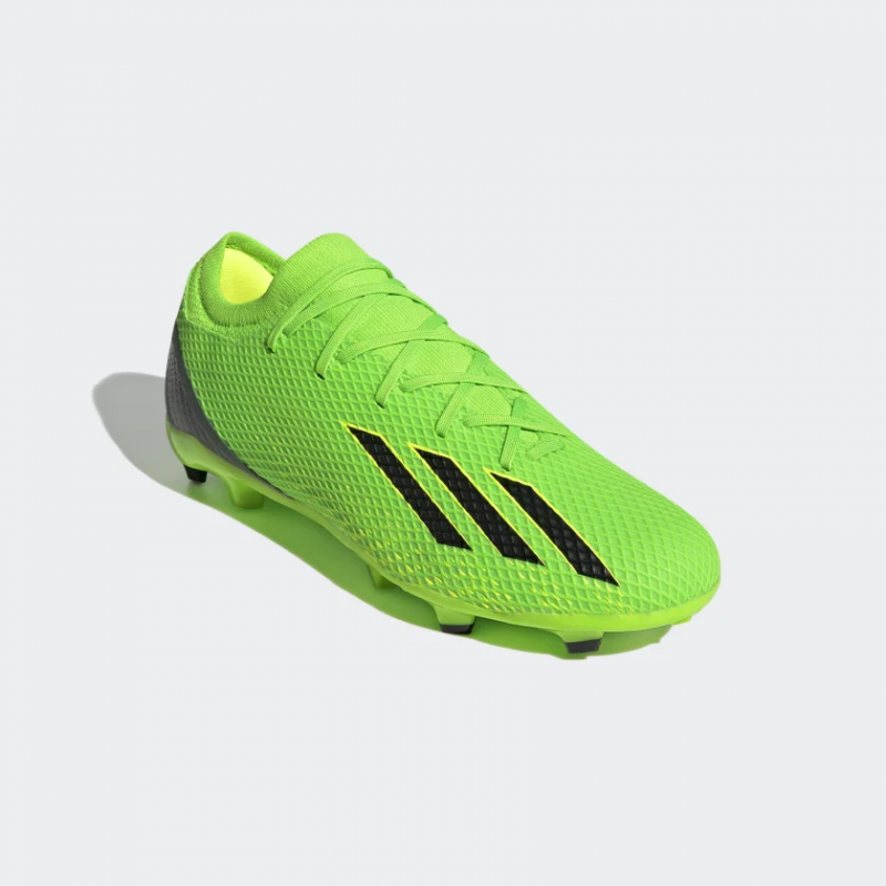 Adidas รองเท้าฟุตบอล / สตั๊ด X Speedportal.3 FG | Solar Green/Core Black/Solar Yellow ( GW8455 ) - Image 2