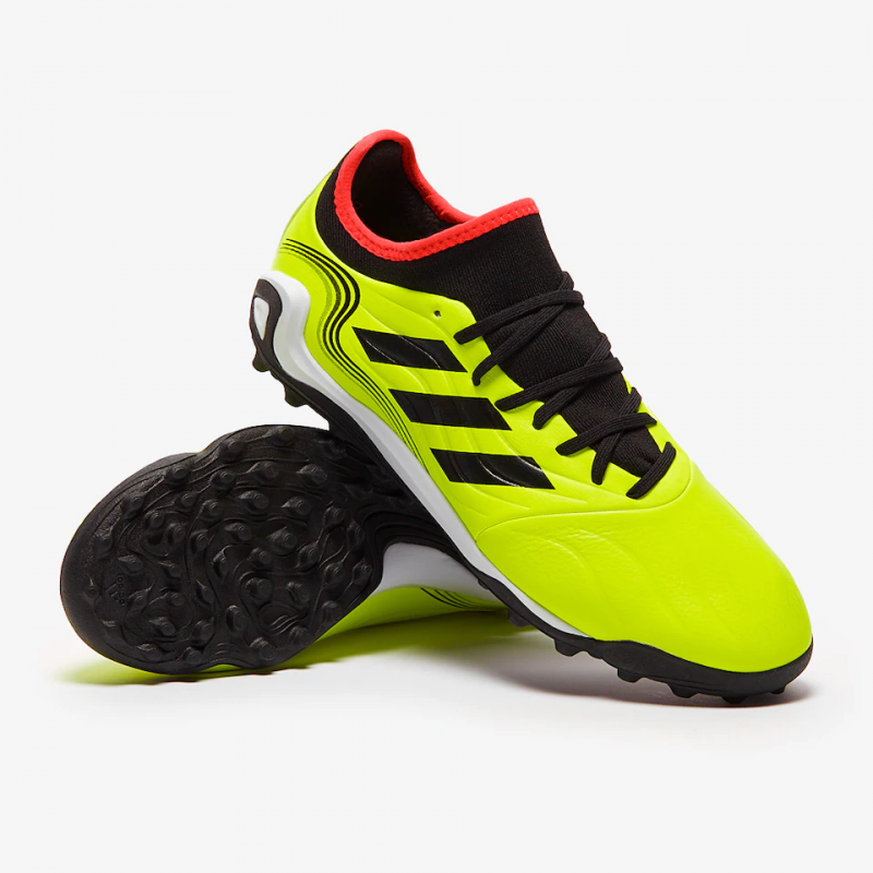 Adidas รองเท้าฟุตบอล / ร้อยปุ่ม Copa Sense.3 TF | Team Solar Yellow/Core Black/Solar Red ( GZ1366 ) - Image 10