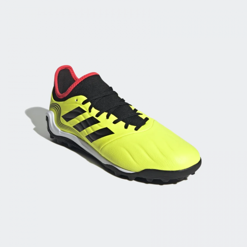 Adidas รองเท้าฟุตบอล / ร้อยปุ่ม Copa Sense.3 TF | Team Solar Yellow/Core Black/Solar Red ( GZ1366 ) - Image 2