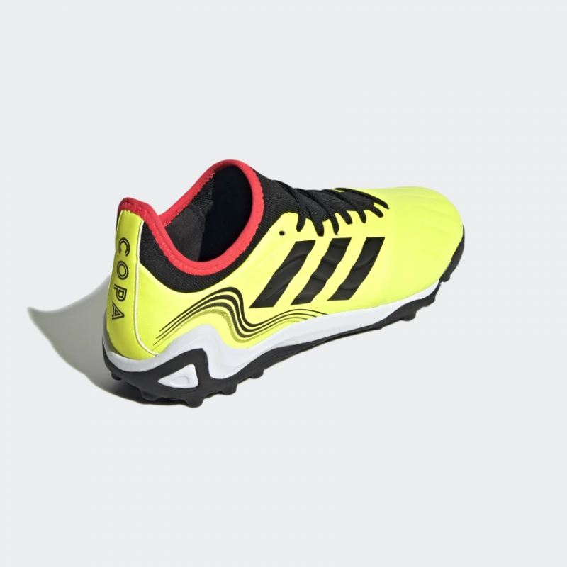 Adidas รองเท้าฟุตบอล / ร้อยปุ่ม Copa Sense.3 TF | Team Solar Yellow/Core Black/Solar Red ( GZ1366 ) - Image 3