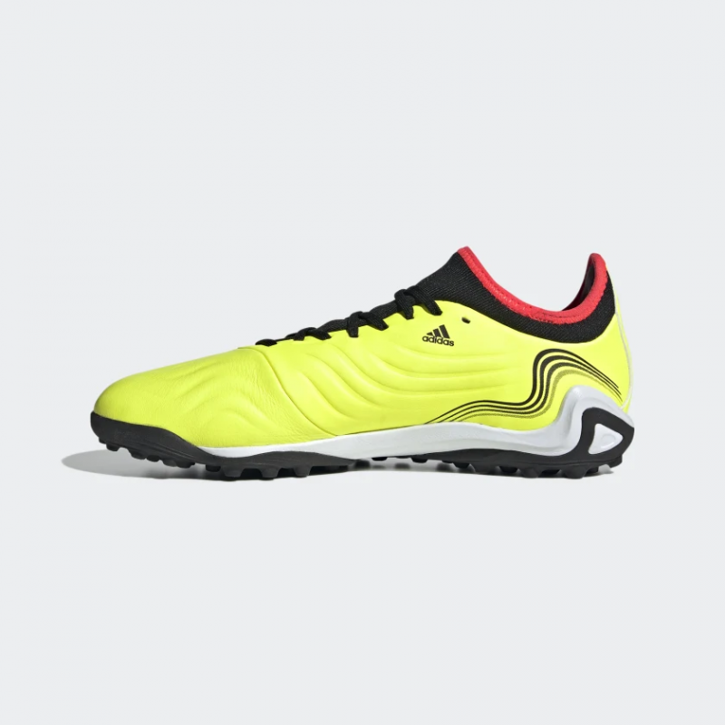 Adidas รองเท้าฟุตบอล / ร้อยปุ่ม Copa Sense.3 TF | Team Solar Yellow/Core Black/Solar Red ( GZ1366 ) - Image 4