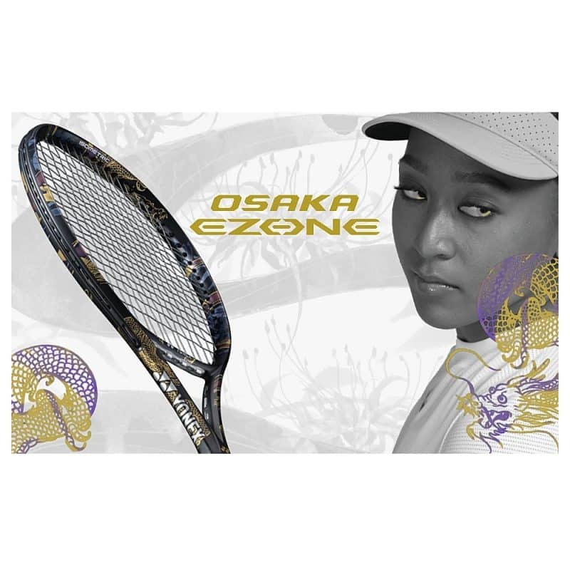 Yonex ไม้เทนนิส Osaka Ezone 100L Tennis Racket G2 | Gold/Purple ( 07EN100LYX ) - Image 17