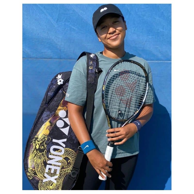 Yonex ไม้เทนนิส Osaka Ezone 100L Tennis Racket G2 | Gold/Purple ( 07EN100LYX ) - Image 18