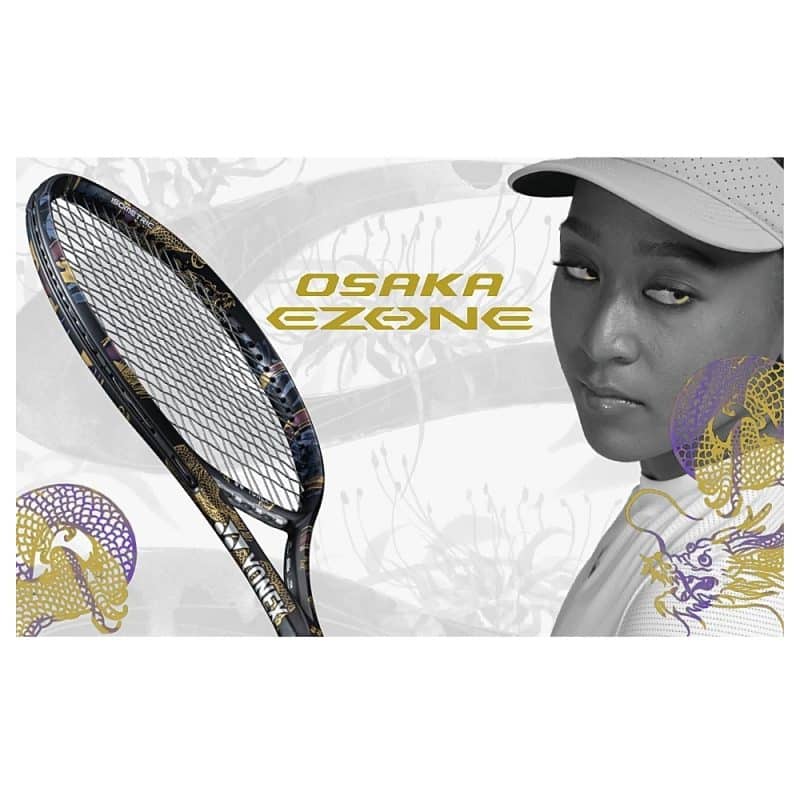 Yonex ไม้เทนนิส Osaka Ezone 100SL Tennis Racket G2 | Gold/Purple ( 07EN100SYX ) - Image 10