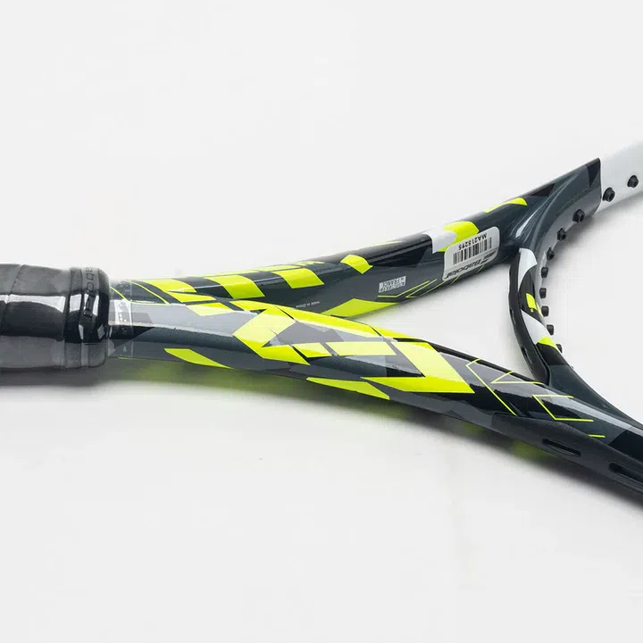Babolat ไม้เทนนิส Pure Aero 2023 Tennis Racket G2 | Grey/Yellow