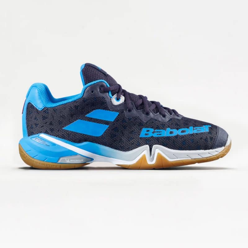 Babolat รองเท้าแบดมินตันผู้ชาย Shadow Tour Mens | Black/Blue ( 30F2101 )