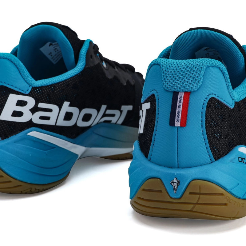 Babolat รองเท้าแบดมินตันผู้ชาย Shadow Tour Mens | Black/Blue ( 30F2101 ) - Image 11