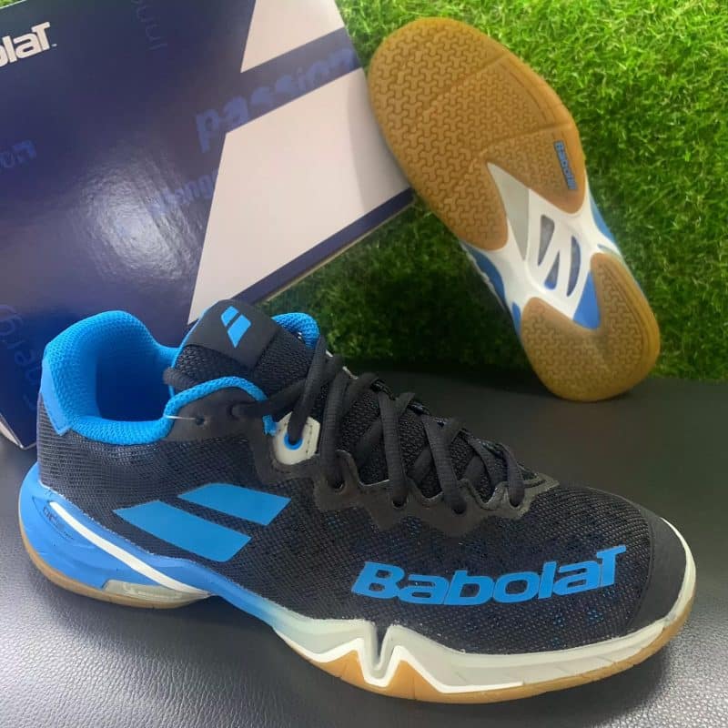 Babolat รองเท้าแบดมินตันผู้ชาย Shadow Tour Mens | Black/Blue ( 30F2101 ) - Image 13