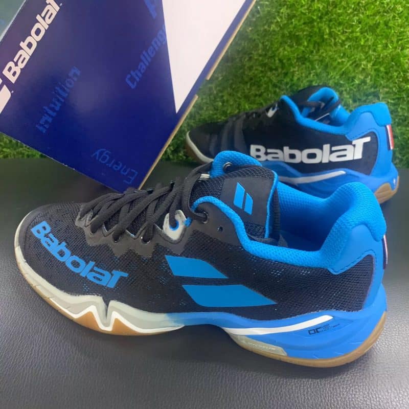 Babolat รองเท้าแบดมินตันผู้ชาย Shadow Tour Mens | Black/Blue ( 30F2101 ) - Image 14