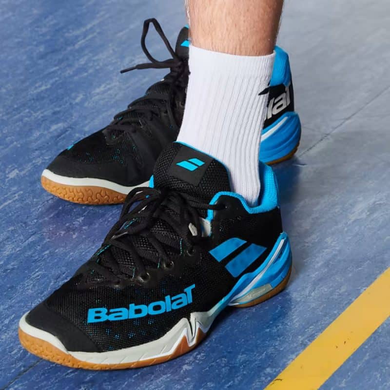 Babolat รองเท้าแบดมินตันผู้ชาย Shadow Tour Mens | Black/Blue ( 30F2101 ) - Image 5