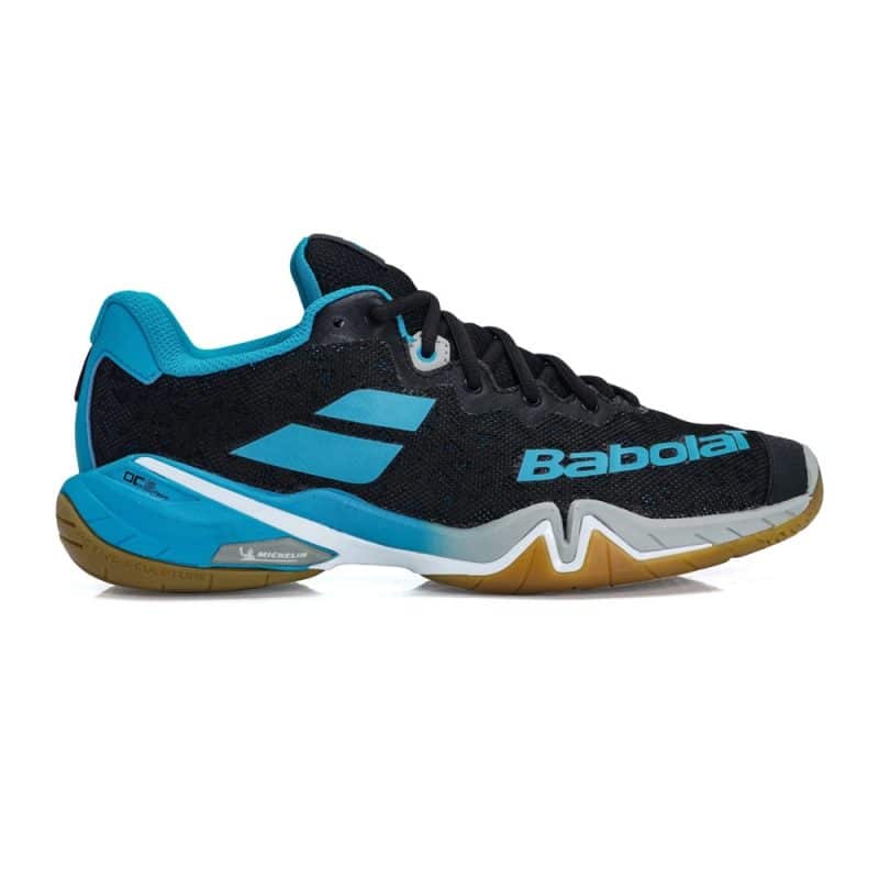 Babolat รองเท้าแบดมินตันผู้ชาย Shadow Tour Mens | Black/Blue ( 30F2101 ) - Image 6