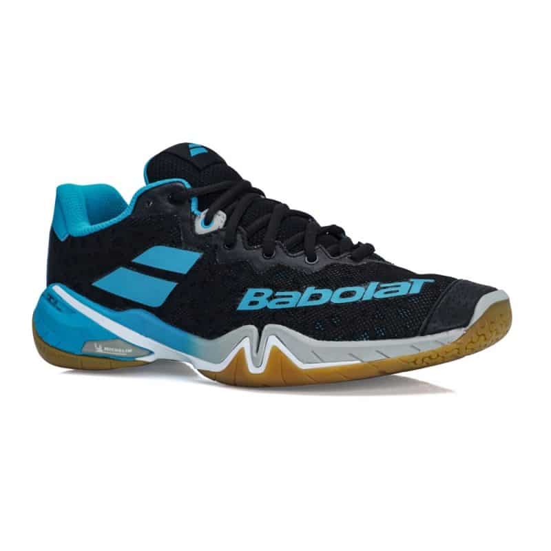 Babolat รองเท้าแบดมินตันผู้ชาย Shadow Tour Mens | Black/Blue ( 30F2101 ) - Image 8