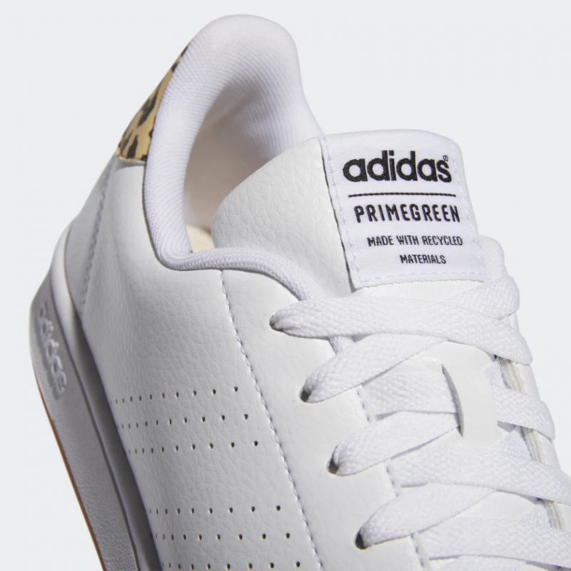 Adidas รองเท้าผ้าใบผู้หญิง Advantage | Cloud White/Cloud White/Core Black ( GY7044 ) - Image 7