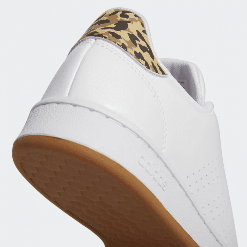 Adidas รองเท้าผ้าใบผู้หญิง Advantage | Cloud White/Cloud White/Core Black ( GY7044 ) - Image 8