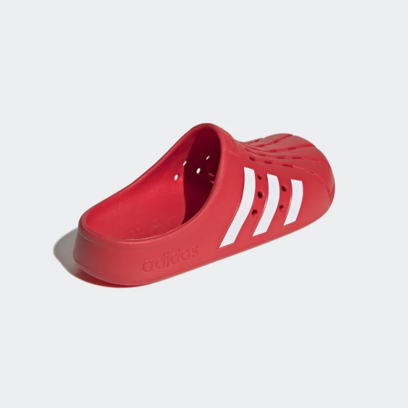 Adidas รองเท้าแตะ Adilette Clogs | Vivid Red/Cloud White/Vivid Red ( GZ5887 ) - Image 3