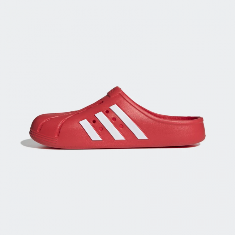 Adidas รองเท้าแตะ Adilette Clogs | Vivid Red/Cloud White/Vivid Red ( GZ5887 ) - Image 4