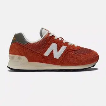 New Balance รองเท้าผ้าใบผู้ชาย 574 | Orange Burst/White ( U574HT2 )