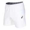 Asics กางเกงเทนนิสผู้ชาย Men's Court 7in Short | Brilliant White ( 2041A150-100 ) - Image 7