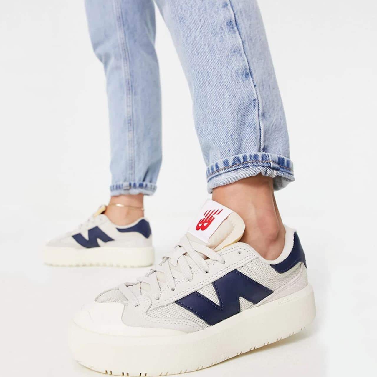 New Balance รองเท้าผ้าใบผู้ชาย CT302 | Moonbeam/Natural Indigo ( CT302RC ) - Image 13
