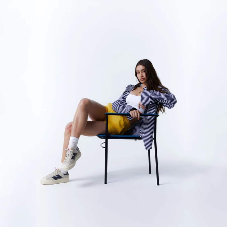 New Balance รองเท้าผ้าใบผู้ชาย CT302 | Moonbeam/Natural Indigo ( CT302RC ) - Image 17