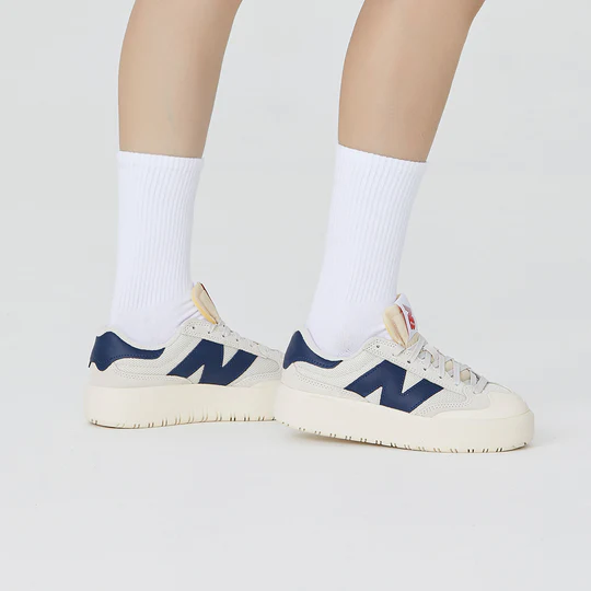 New Balance รองเท้าผ้าใบผู้ชาย CT302 | Moonbeam/Natural Indigo ( CT302RC ) - Image 9