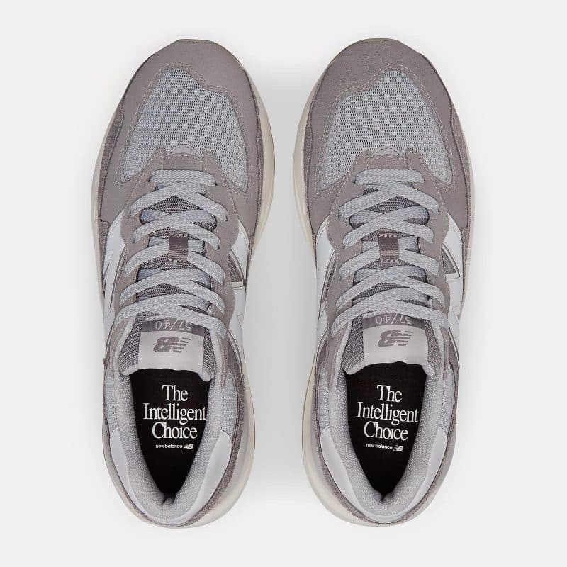 New Balance รองเท้าผ้าใบผู้ชาย 57/40 | Marblehead/Sea Salt/Rain Cloud ( M5740PSG ) - Image 6