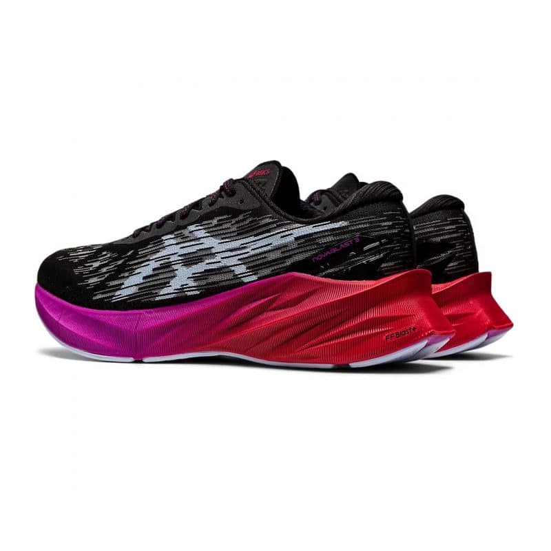 Asics รองเท้าวิ่งผู้หญิง Novablast 3 | Black/Soft Sky ( 1012B288-002 ) - Image 3
