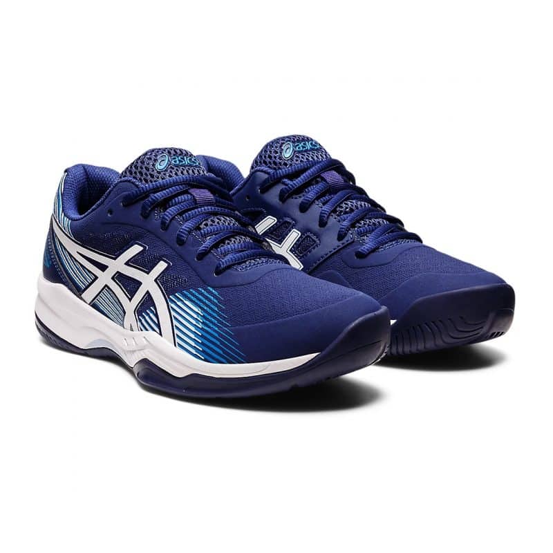 Asics รองเท้าเทนนิสผู้หญิง Gel-Game 8 | Dive Blue/White ( 1042A152-403 ) - Image 2