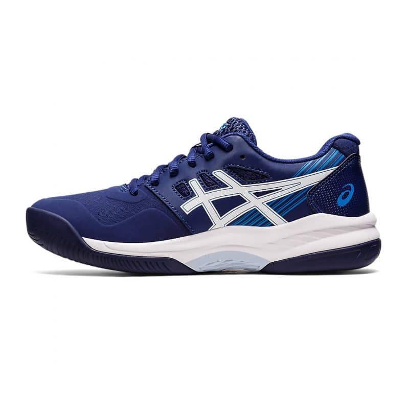 Asics รองเท้าเทนนิสผู้หญิง Gel-Game 8 | Dive Blue/White ( 1042A152-403 ) - Image 4