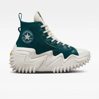 Converse รองเท้าผ้าใบผู้หญิง Run Star Motion Edge Glow Hi | Midnight Turq/Bitter Lemon/Pale Putty ( A01320CH2GNXX )