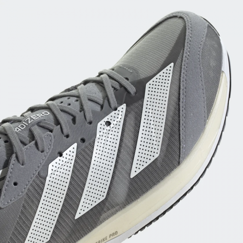 Adidas รองเท้าวิ่งผู้ชาย Adizero Adios 7 | Grey Three/Zero Metalic/Grey Five ( GV7071 ) - Image 7