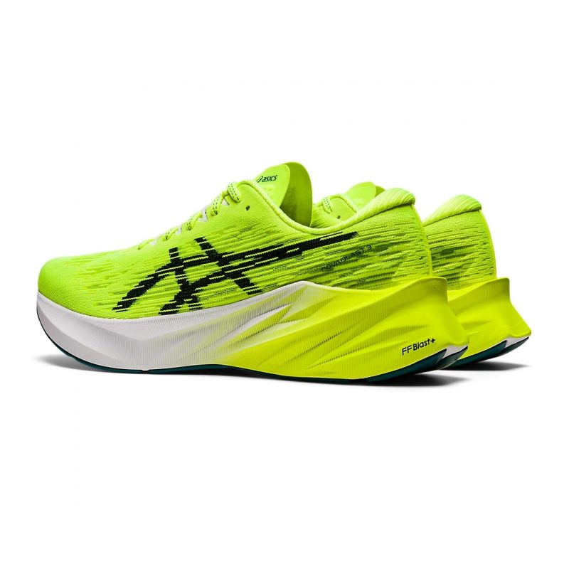 Asics รองเท้าวิ่งผู้ชาย Novablast 3 | Safety Yellow/Black ( 1011B458-750 ) - Image 3