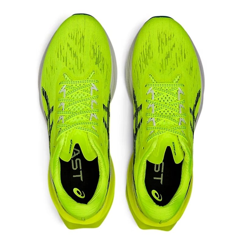 Asics รองเท้าวิ่งผู้ชาย Novablast 3 | Safety Yellow/Black ( 1011B458-750 ) - Image 6