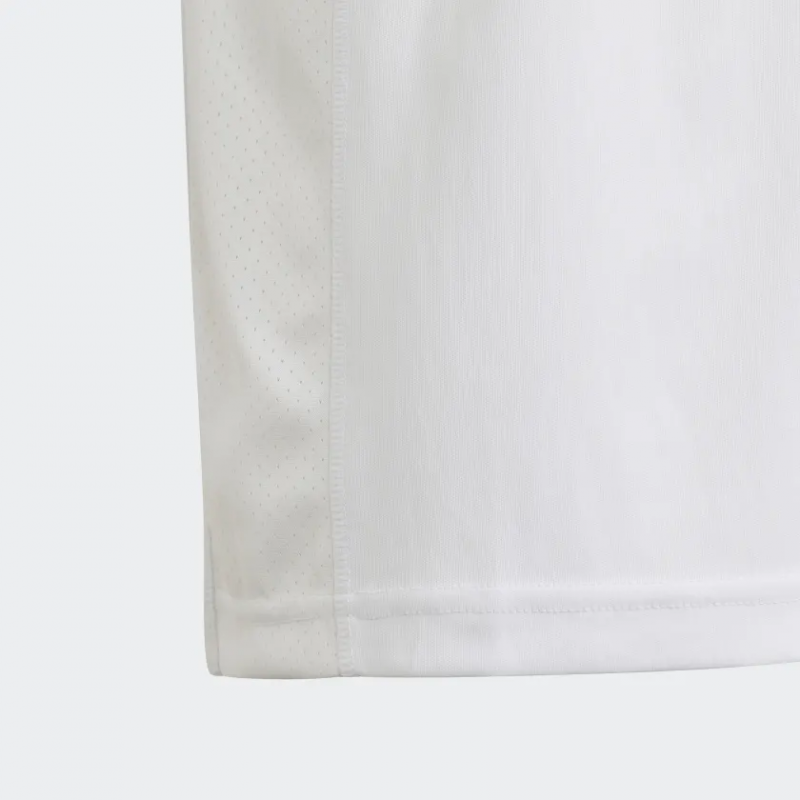 Adidas เสื้อเทนนิสผู้ชาย Club Tennis 3-Stripes Tee | White/Black ( GL5401 ) - Image 5