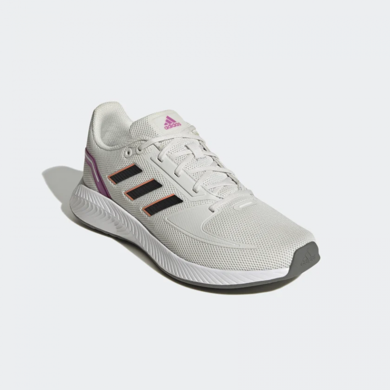 Adidas รองเท้าวิ่งผู้หญิง Run Falcon 2.0 | Crystal White/Core Black Grey Four ( GV9575 ) - Image 2