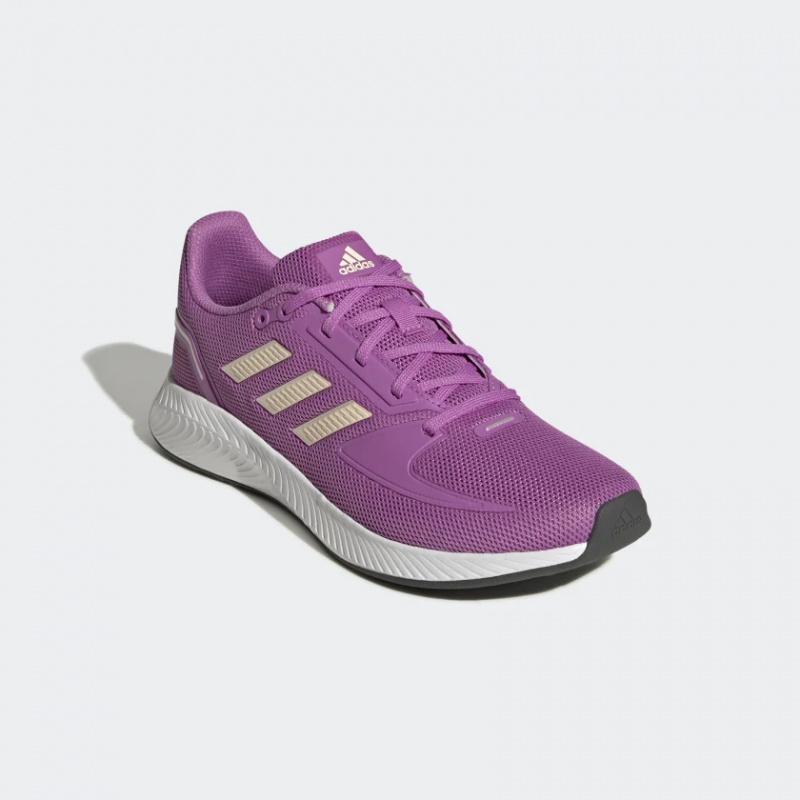 Adidas รองเท้าวิ่งผู้หญิง Run Falcon 2.0 | Pulse Lilac/Bliss Orange/Cloud White ( GV9576 ) - Image 2