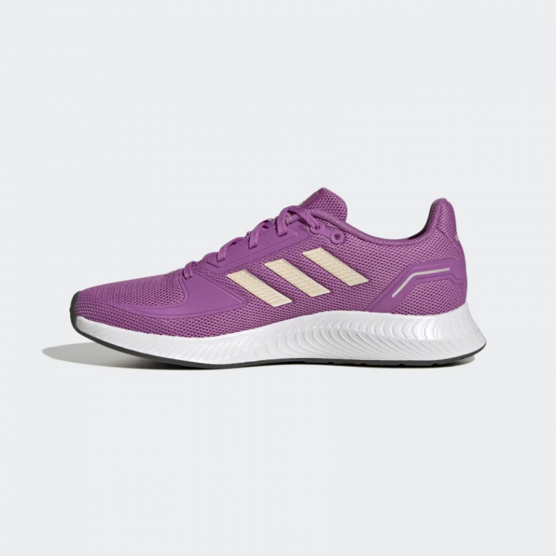 Adidas รองเท้าวิ่งผู้หญิง Run Falcon 2.0 | Pulse Lilac/Bliss Orange/Cloud White ( GV9576 ) - Image 4