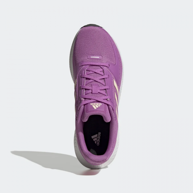 Adidas รองเท้าวิ่งผู้หญิง Run Falcon 2.0 | Pulse Lilac/Bliss Orange/Cloud White ( GV9576 ) - Image 5