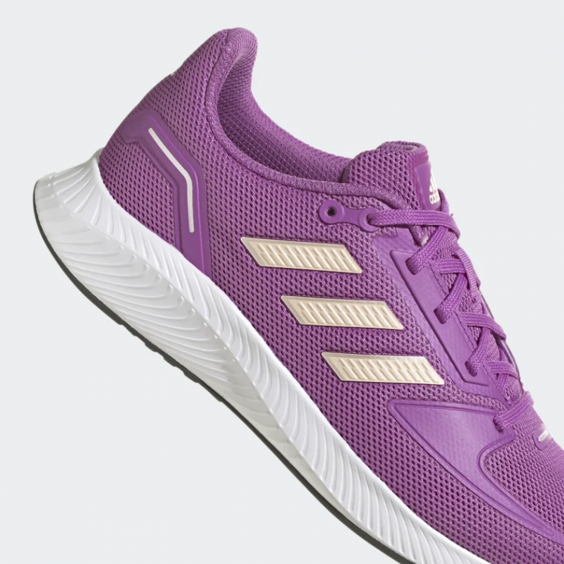 Adidas รองเท้าวิ่งผู้หญิง Run Falcon 2.0 | Pulse Lilac/Bliss Orange/Cloud White ( GV9576 ) - Image 8