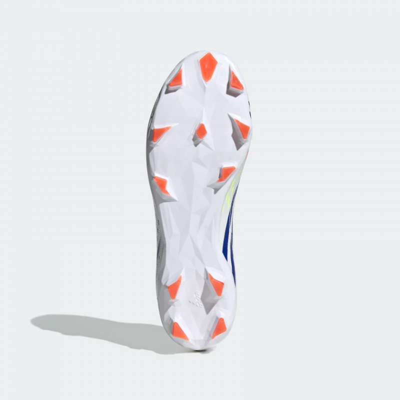 Adidas รองเท้าฟุตบอล / สตั๊ด Predator Edge.3 FG | Cloud White/Solar Yellow/Power Blue ( GW1002 ) - Image 6